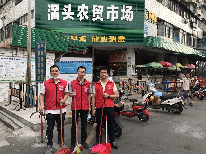 支部黨員到銀城社區(qū)參與創(chuàng)文活動(dòng).jpg