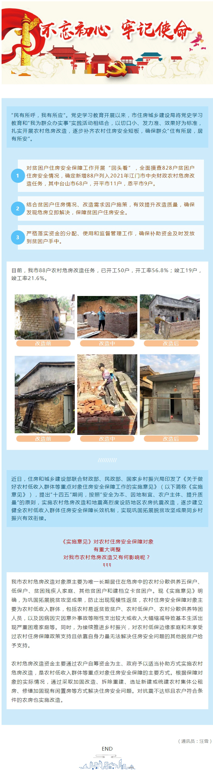 我為群眾辦實(shí)事：聚焦農(nóng)村危房改造，我局全力助困難群眾圓“安居夢(mèng)”.jpg