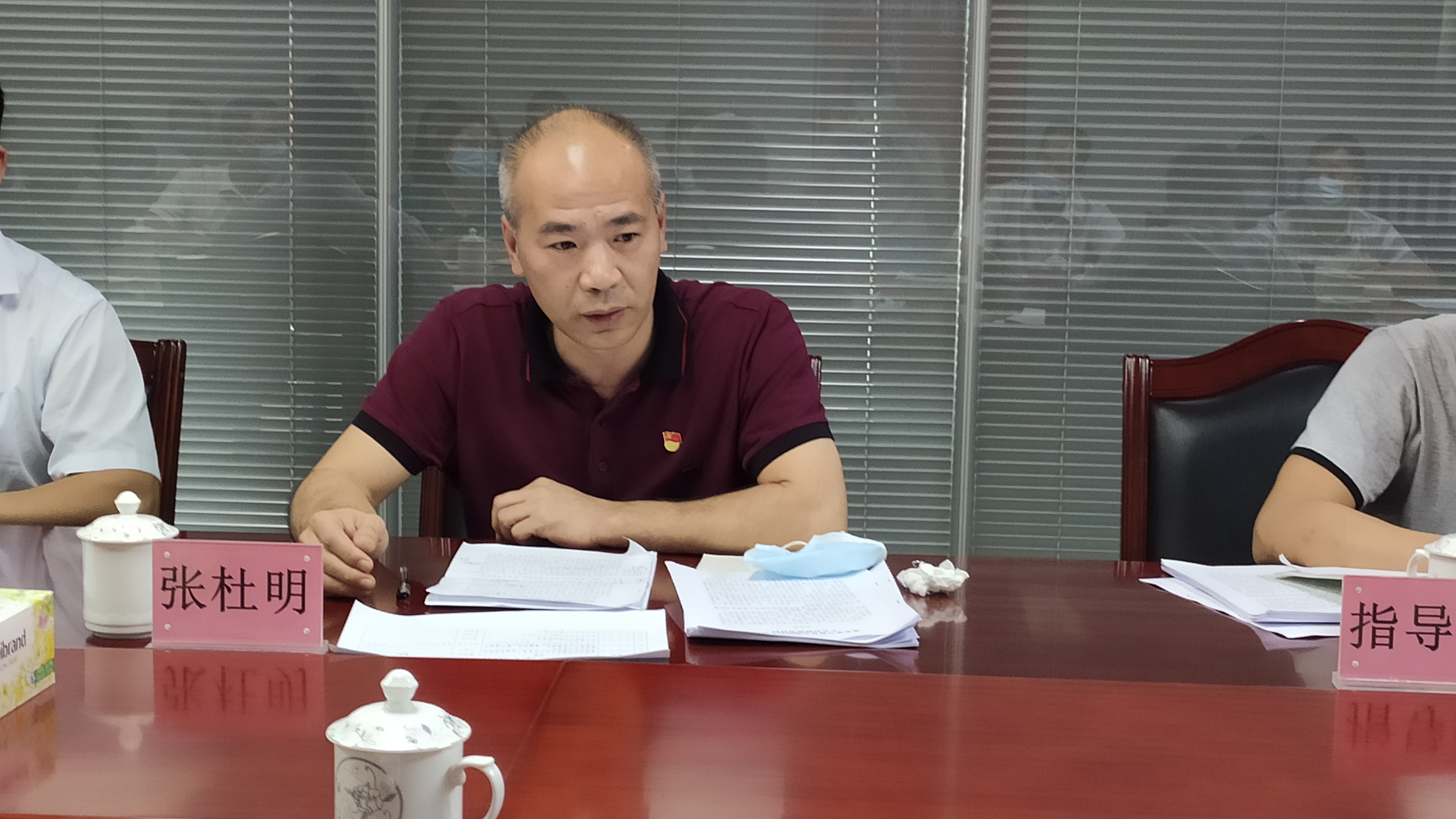 市委黨史學(xué)習(xí)教育第五巡回指導(dǎo)組組長張杜明作點(diǎn)評.jpg