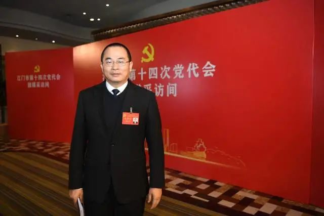 江門市城市管理和綜合執(zhí)法局黨組書記、局長(zhǎng)周志東。南方+ 楊興樂(lè) 拍攝 圖片