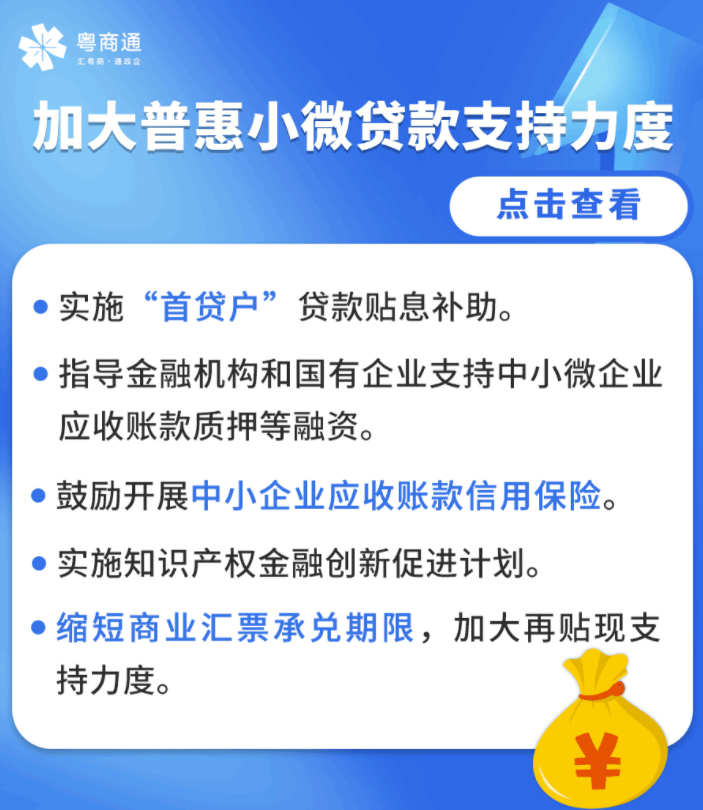 貼息、延期還貸……這些貨幣金融政策有補(bǔ)助！