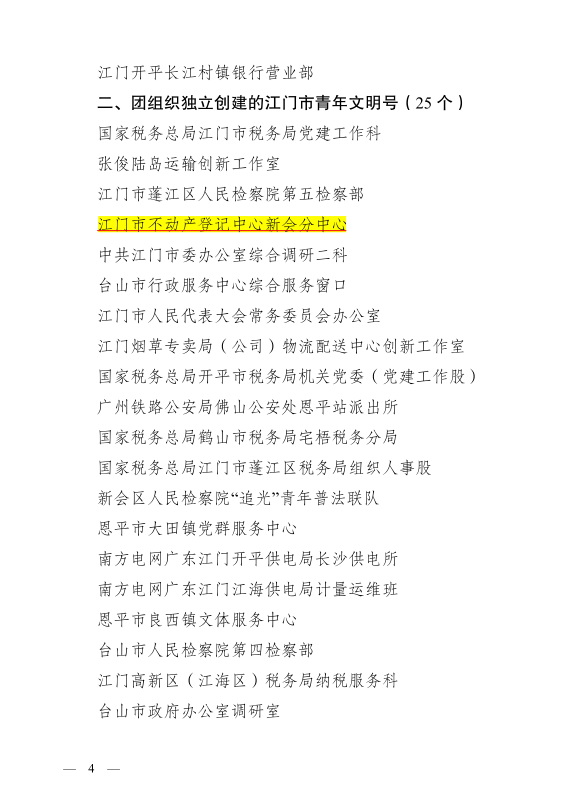 230515擦亮“青”字號品牌 唱響青春之歌 ——江門市不動產(chǎn)登記中心新會分中心榮獲“江門市青年文明號”稱號 (2).jpg