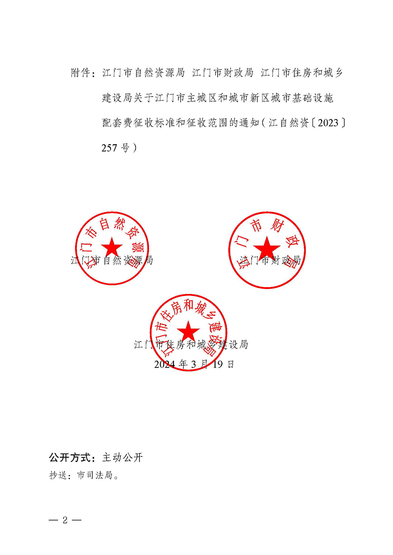 240328江門市自然資源局江門市財(cái)政局江門市住房和城鄉(xiāng)建設(shè)局關(guān)于《江門市主城區(qū)和城市新區(qū)城市基礎(chǔ)設(shè)施配套費(fèi)征收標(biāo)準(zhǔn)和征收范圍的通知》延期實(shí)施的通知_頁面_2.jpg