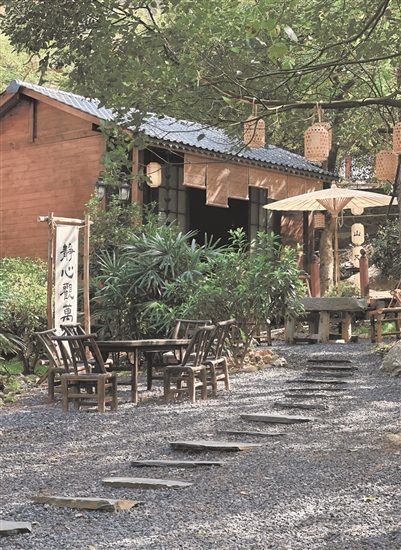 茶館環(huán)境雅致。