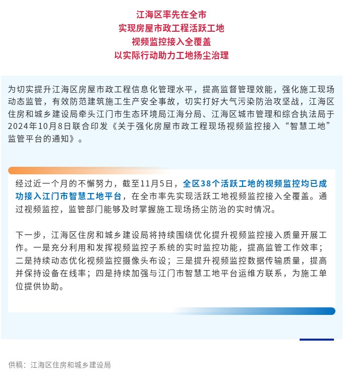 全覆蓋！江海區(qū)38個活躍工地的視頻監(jiān)控成功接入江門市智慧工地平臺.jpg