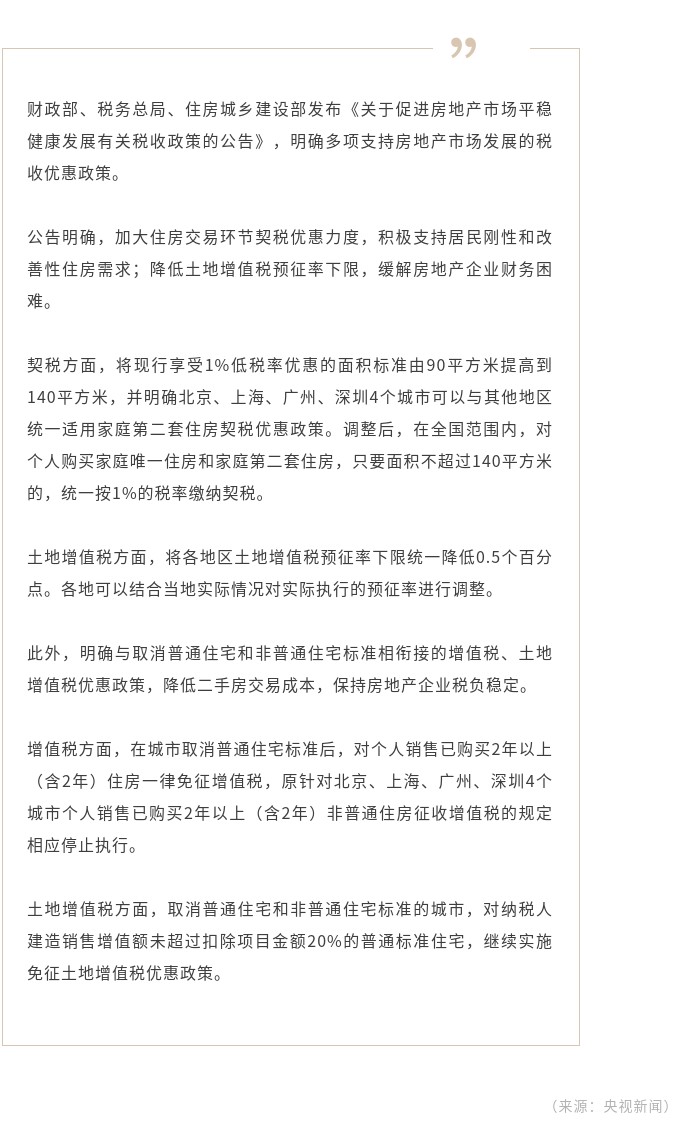 住房交易稅收新政！購買家庭唯一及第二套住房.jpg