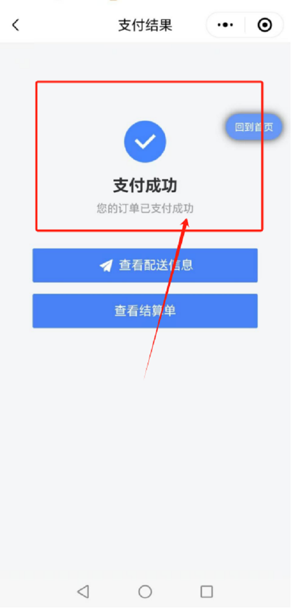 圖片11：步驟十查看支付結(jié)果&rarr;完成.png