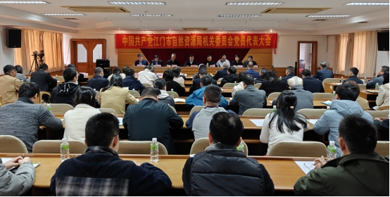 250117中國共產(chǎn)黨江門市自然資源局機關委員會第二次黨員代表大會召開 (1).jpg