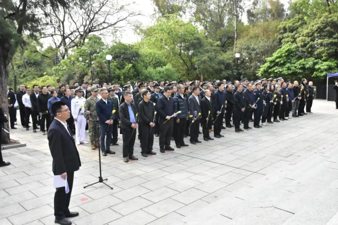 家國又清明，鮮花獻英烈——江門市舉行“賡續(xù)·2025·清明祭英烈”活動