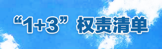 1+3”權(quán)責(zé)清單